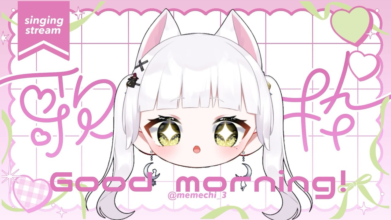 【歌枠】朝に歌枠してる配信はここ🌈💮初見さんもおいで💖#vtuber #singer