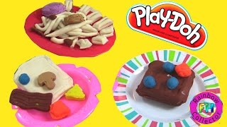 ❤Play-Doh Breakfast Time Set ❤Making Waffles Noodles Eggs Play- Doh By Rainbow Collector FH screenshot 2