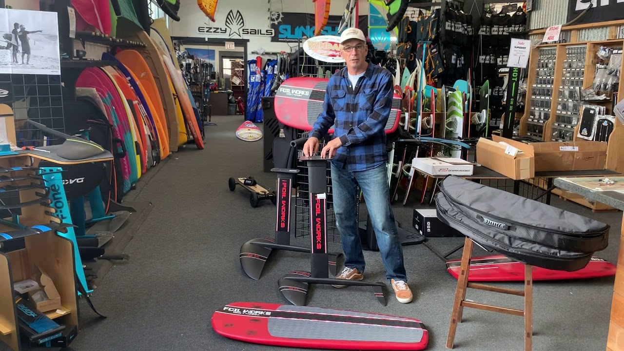 Windance exclusive Foil Works Carbon Kite & Surf Foils Have