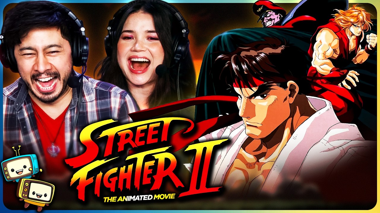 STREET FIGHTER II: THE ANIMATED MOVIE Reaction! | Ryu, Ken, Guile, Chun-Li w/ Jaby Koay