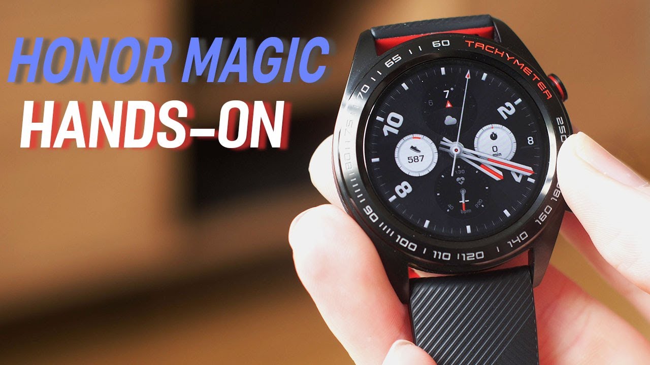 honor watch magic black