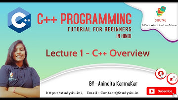 C++ Overview || C++ Programming Tutorials for Beginners | Learn C++ In Hindi | BY Anindita Karmakar