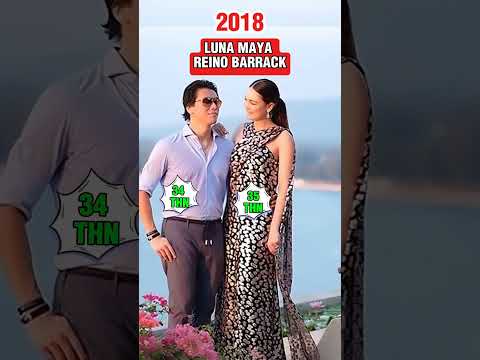 Luna maya ❌ reino barrack ❌ Maxime bouttier,dulu sekarang#nostalgia#artis#lucu