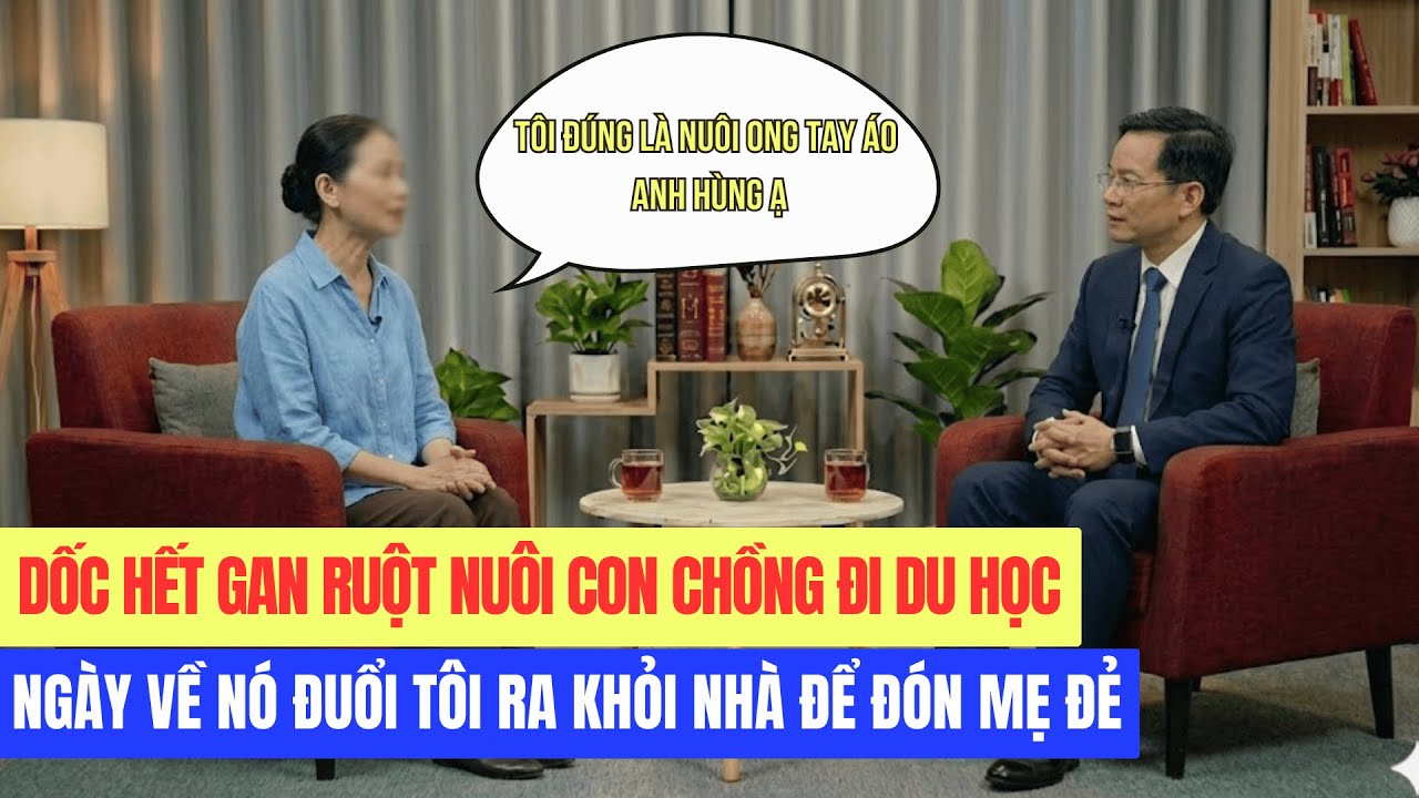 Dốc Hết Gan Ruột Nuôi Con Chồng Đi Du Học, Ngày Về Nó Đuổi Tôi Ra Khỏi Nhà Để Đón Mẹ Đẻ