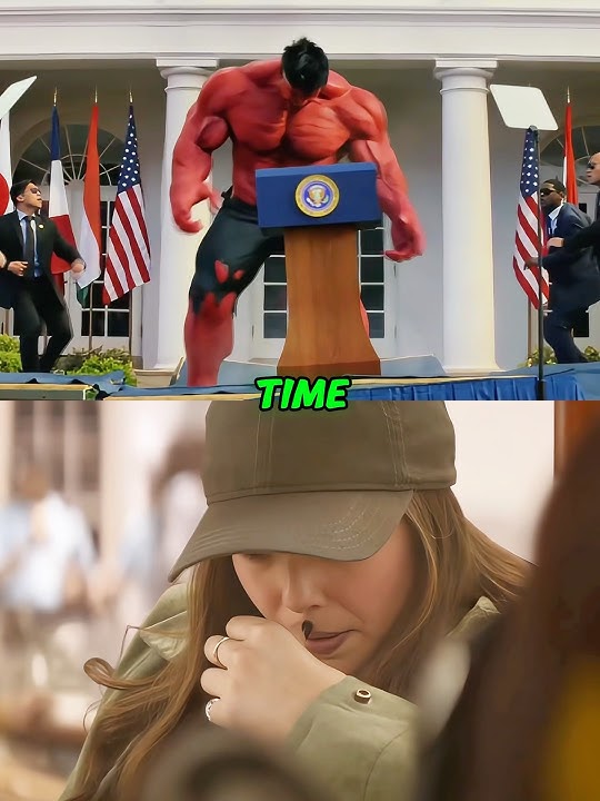 How Red Hulk Already Knew About the Thunder Clap…🥶 #captainamerica #redhulk #hulk #marvel #shorts