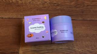 Отзыв: Ночной крем для лица YUMMMY SKIN CARE Caramel Pudding - Видео от Natali World