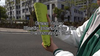 Green Valley Elastic Interlocking Tile Performance Test by Green Valley Rubber flooring leader 47 views 1 year ago 1 minute, 11 seconds