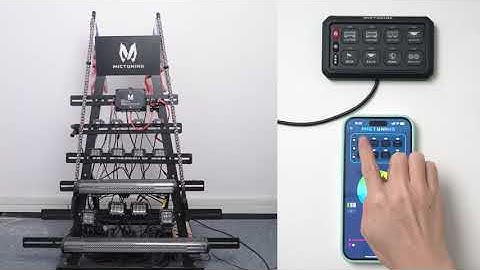 How to Set Up P1s Bluetooth 8 Gang RGB Switch Panel via Mictuning APP?