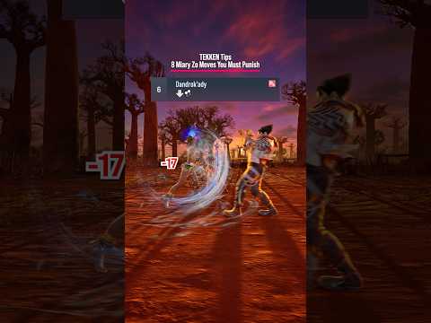 8 Miary Zo Moves You Must PUNISH 🚫 #tekken8