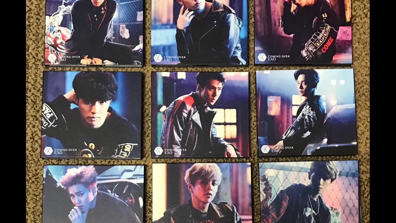 EXO Coming Over Unboxing All 10 Versions (2nd Japanese