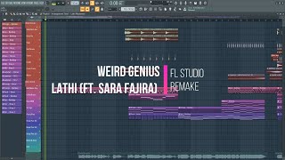 Weird Genius - Lathi (ꦭꦛꦶ)(ft. Sara Fajira) | Instrumental | FREE FLP