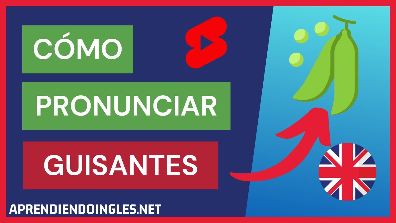 ¿Cómo Pronunciar GUISANTES EN INGLÉS? CÓMO se dice PEAS en INGLES 🚀