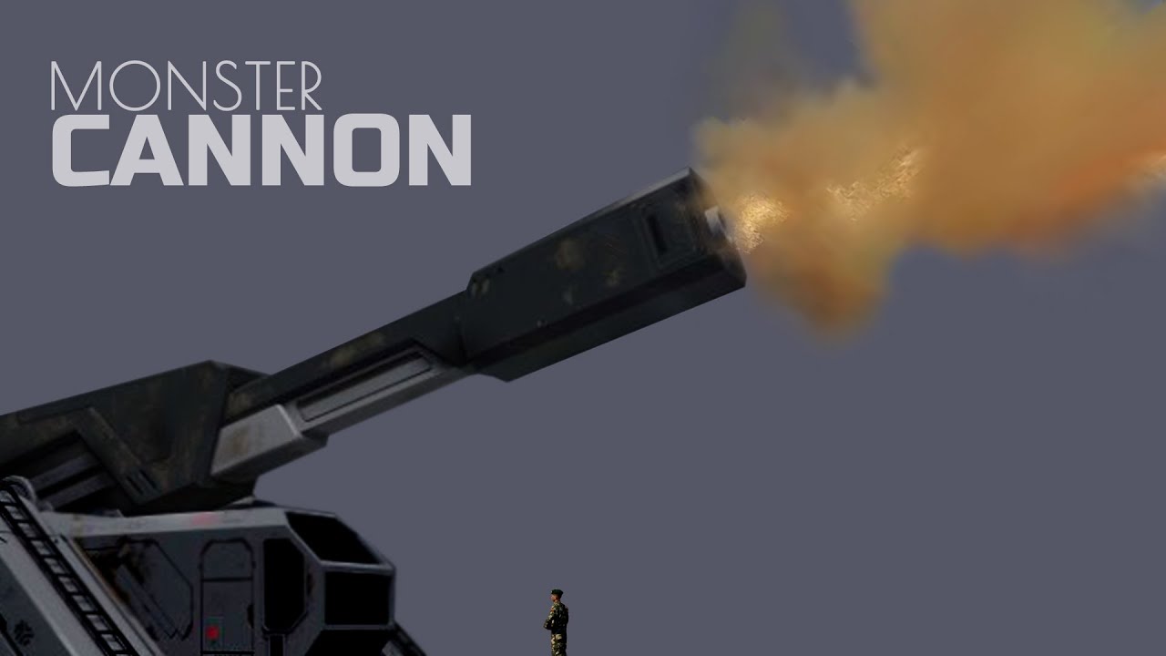 Monster Cannon This is the World's Largest Tank Gun Ever Built YouTube