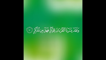 سورة القمر آيه 37 بصوت الشيخ ياسر الدوسري 2024