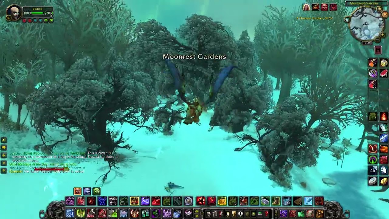 Elder Morthie in Star's Rest Location - WoW WotLK Classic