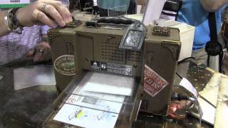 Scrap Time - CHA Summer 2011 - Tim Holtz at Sizzix Pt. 4 - Texture Fades and Distress Inks