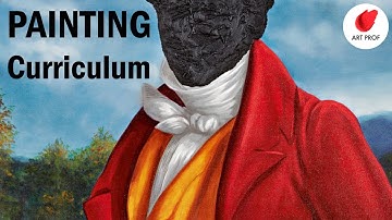 Self-Taught Artists PAINTING Curriculum1: Types of Paint, Art Fundamentals for Beginners