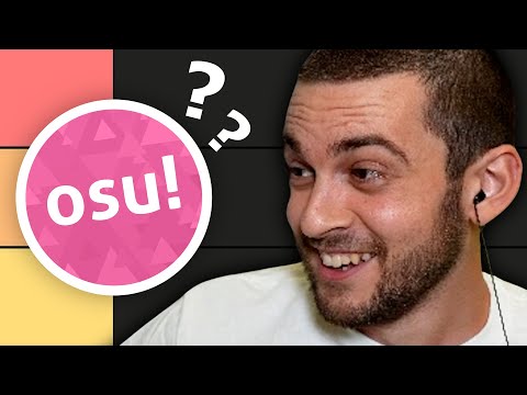The Greatest osu! Tier List Of All Time