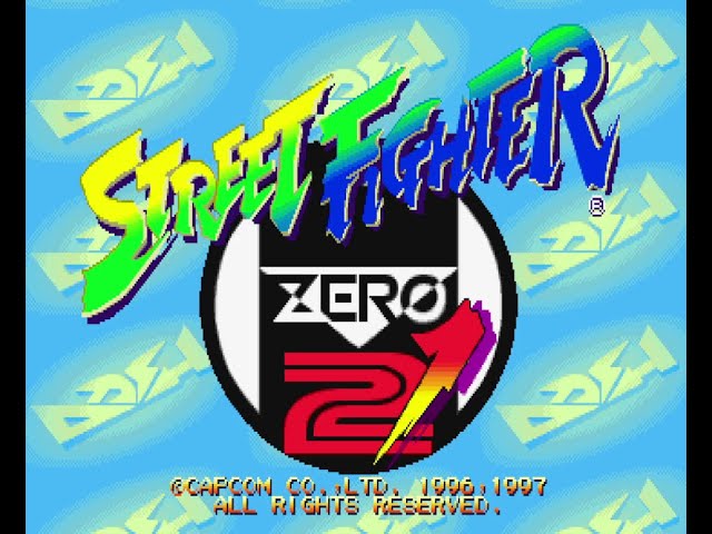 Guide Book STREET FIGHTER ZERO Alpha Sony Playstation PS1 Japan