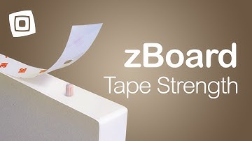 Way Basics zBoard Tape Strength Demo