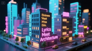 Urban Architecture Meets Eminem: How Lyrics Inspire Design