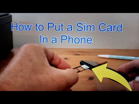 How To Put A Sim Card Into A Samsung Phone