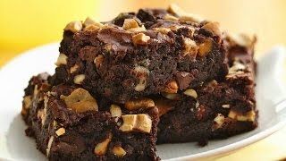 كيكة براوني بالشكلاطة والمكسرات ( brownies)