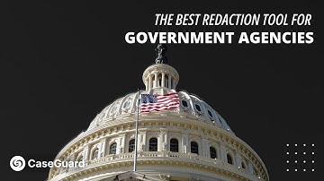 The Best Redaction Tool For Government Agencies