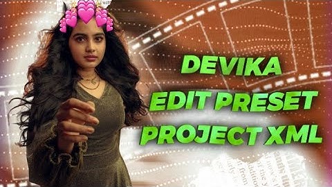 AE Inspired 😍 Devika edit alight motion xml preset link by so efx mp4