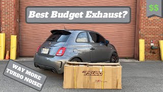 Fiat 500 Abarth - 2.5 INCH CAT-BACK EXHAUST + CATLESS DOWNPIPE INSTALL!