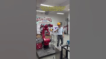 Spraying robot #automobile #factoryproducts #intelligence #machine #industrialrobot #factory #robot