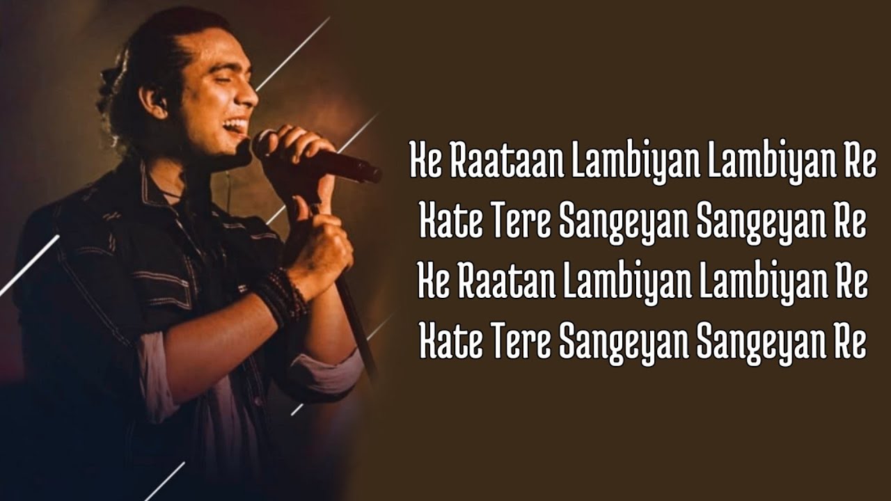 Raataan Lambiyan (Lyrics) Shershaah Sidharth Kiara Tanishk B