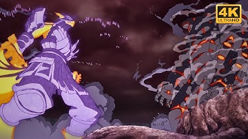Naruto and Sasuke vs Momoshiki 4K - Boruto Movie Version