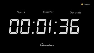 1-Minute 36 Second Timer | Clean and Sleek Countdown