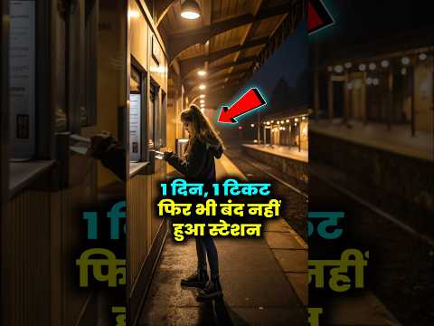 1 दिन 1 टिकट फिर भी बंद नहीं हुआ ये स्टेशन #story #viral #shorts