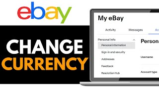 How To Change Currency on eBay 2025 (EASILY)
