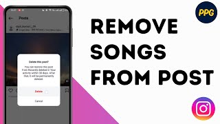 How To Remove Songs From Instagram Post 