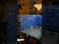 Superb rally! 😮‍💨 Using all of the court 💪 #squash #sports