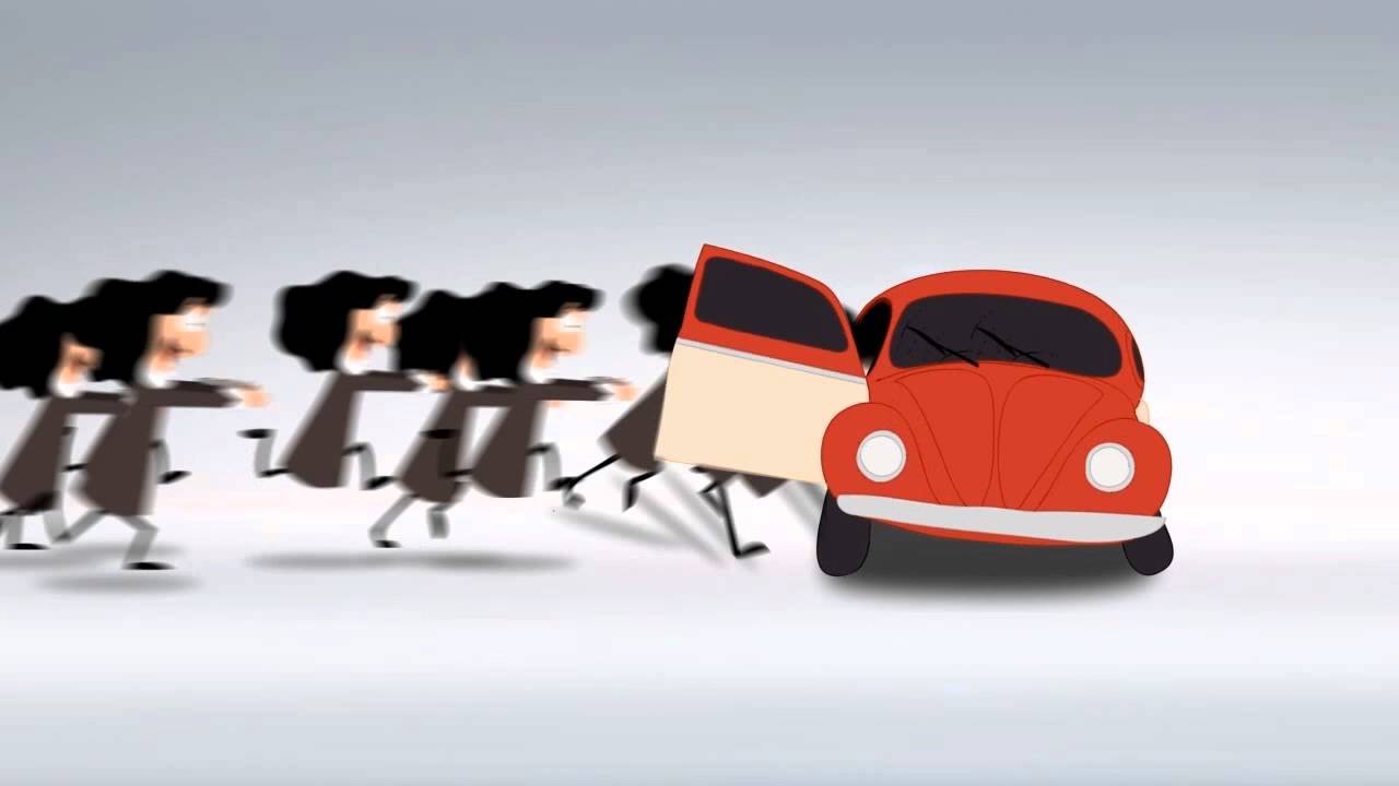 I exploded a VW Beetle :/ - YouTube