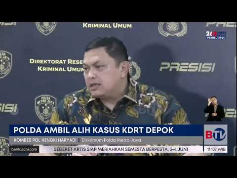 Polda Metro Jaya Ambil Alih Kasus KDRT Pasutri di Depok - Polda Metro Jaya Ambil Alih Kasus KDRT Pasutri di Depok