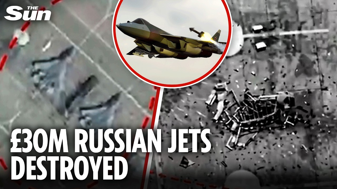Ukraine bombs high-tech Russian warplanes deep inside Putin’s territory in ‘war first’