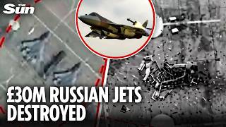 Ukraine bombs high-tech Russian warplanes deep inside Putin’s territory in ‘war first’