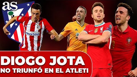 ¿Por qué NO TRIUNFÓ DIOGO JOTA en el ATLÉTICO DE MADRID y SÍ en el LIVERPOOL, WOLVES y PORTUGAL?
