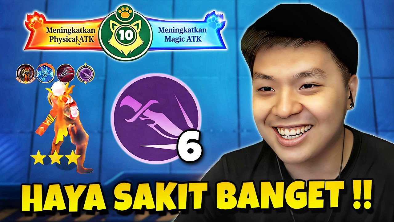 HAYA B3 INI DAMAGE NYA SESAKIT INI !! 😱🔥 MYSTIC MIAUW SWIFT BLADE MAGIC CHESS GO GO
