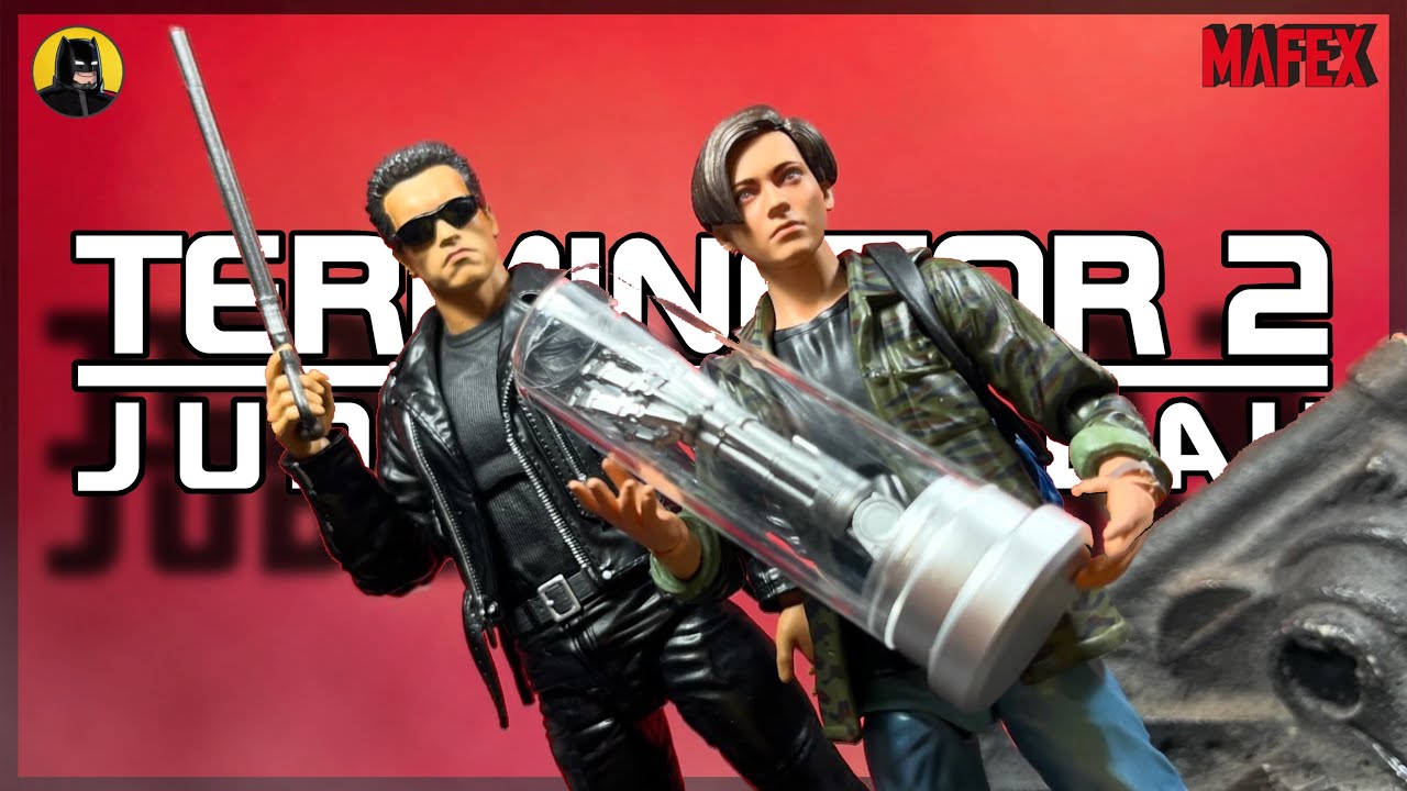 🔴 MAFEX T-800 & John Connor | The Definitive Terminator 2 Two