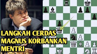 MAGNUS CHARLSEN VS GAASLAND GLENN✓LANGKAH CERDAS MAGNUS KORBAN KAN MENTERI @MASTERCATUR805