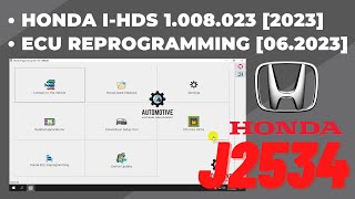 HONDA I-HDS 1.008.023 [2023] | ECU REPROGRAMMING [06.2023] | PASSTHRU J2534