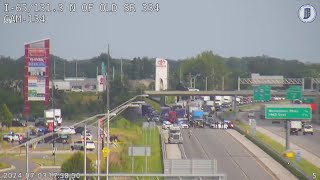 Northbound lanes of I-65 near Whitestown closed due to reported shooting