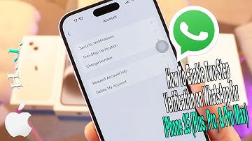 How To Enable Two-Step Verification on WhatsApp for iPhone 15 (Plus, Pro, & Pro Max)