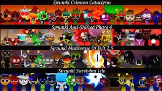 Incredibox Sprunki Mix - Crimson Cataclysm - Sprunki Surviving Trio - Anti-Shifted - Multiverse